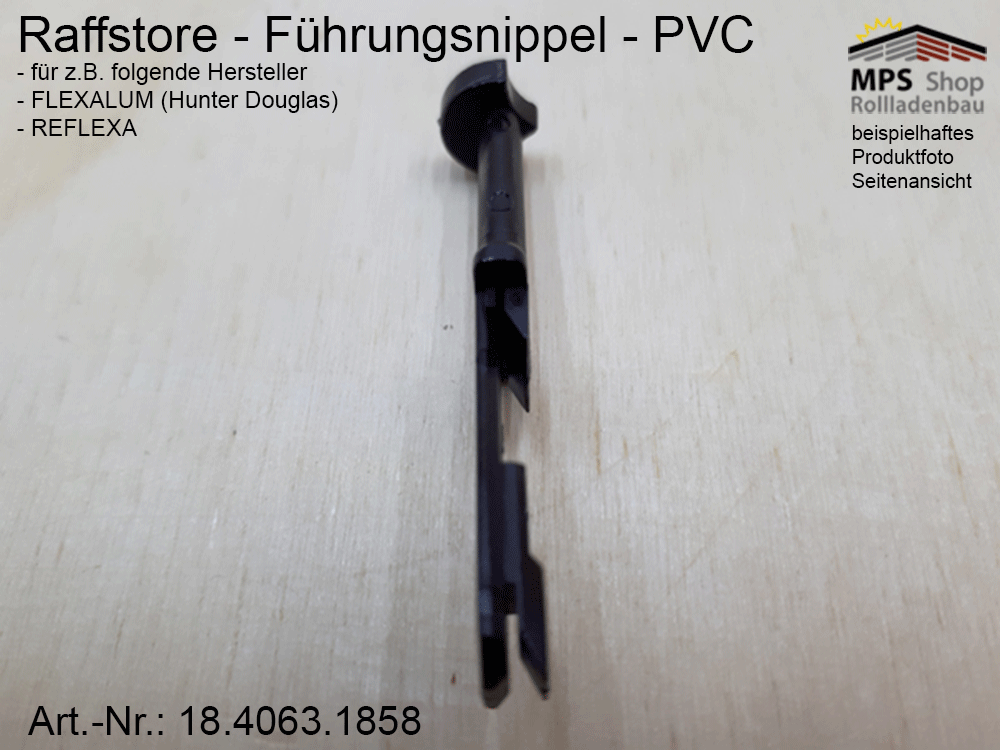 Führungsnippel, lang - für Z-Lamellen, z.B Reflexa – Bild 4