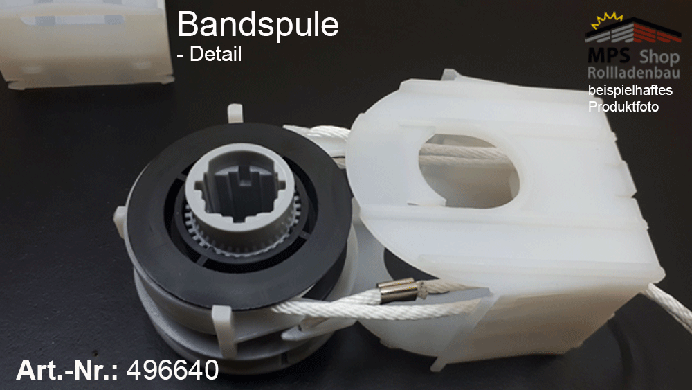 Bandspule für TEX-Band 6mm - z.B. HüppeLux – Bild 6