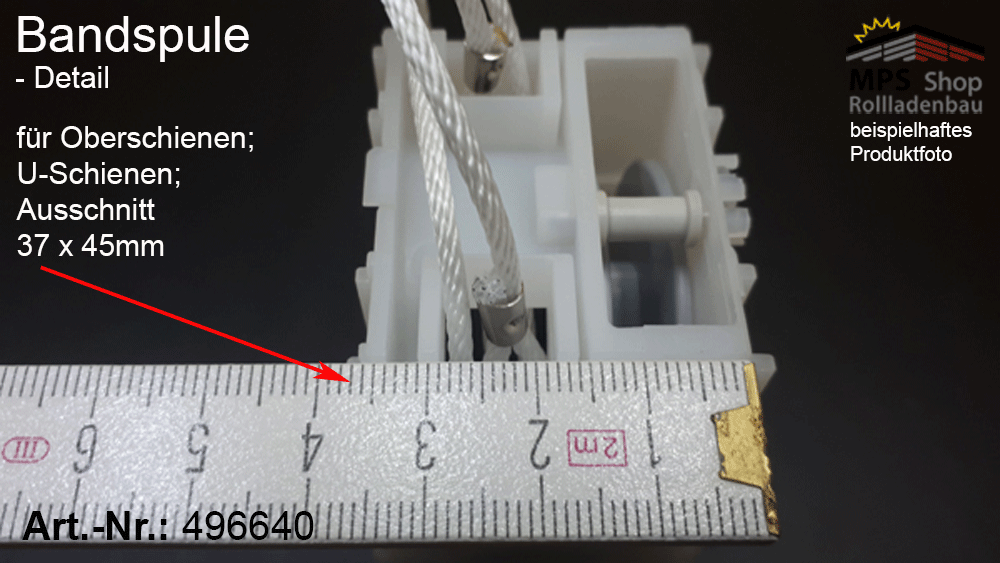Bandspule für TEX-Band 6mm - z.B. HüppeLux – Bild 9