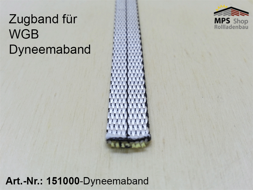 Zugband für WGB 10x1,2mm - Dyneema-Band