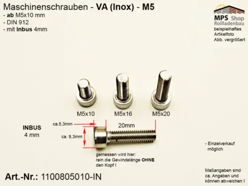 Maschinenschrauben (1100808010-IN)