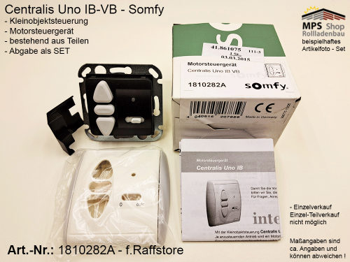 Centralis Uno IB VB - Motorsteuergerät (auch Raffstore) - Somfy (1810282A)
