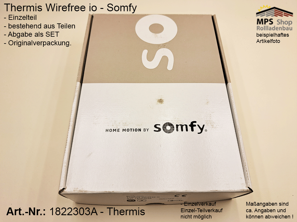 1822303A-Thermis Wirefree io - Temperatursensor kompatibel mit TaHoma (Somfy)